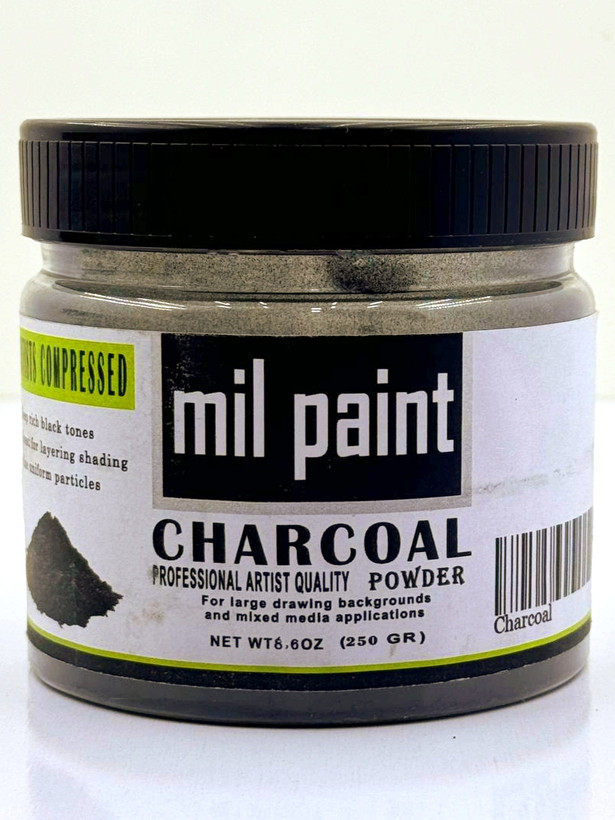 پودر زغال طبیعی برند Milpaint
